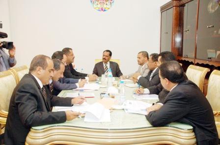 الراعي لدى ترؤسه الاجتماع المشترك لقيادتي الحكومة والبرلمان أمس